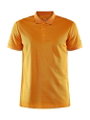 Craft Sport-Polo Core Unify (funktionelles Recyclingpolyester) orange Herren